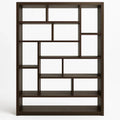 Regal MDF-Holz Dunkelbraun 180x120x30cm