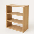 Regal Holzfurnier Eichenoptik 80x30x90 cm